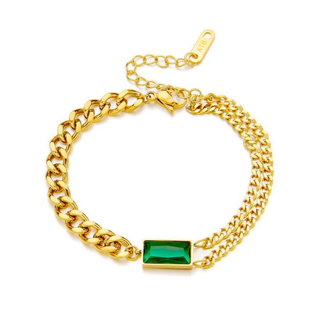 316l-a-o-inoxid-vel-cora-o-pulseira-para-as-mulheres-2022-nova-tend-ncia-moda.jpg_640x640.jpg Pulseira Esmeralda Enlace Folheada em Ouro 18k - Imagem 1