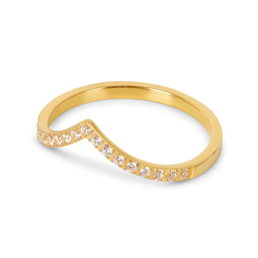 AnelDiademacomPedrasBrilhantes_1-1.webp Anel Diadema com Pedras Brilhantes Banhado em Ouro 18k - Imagem 1
