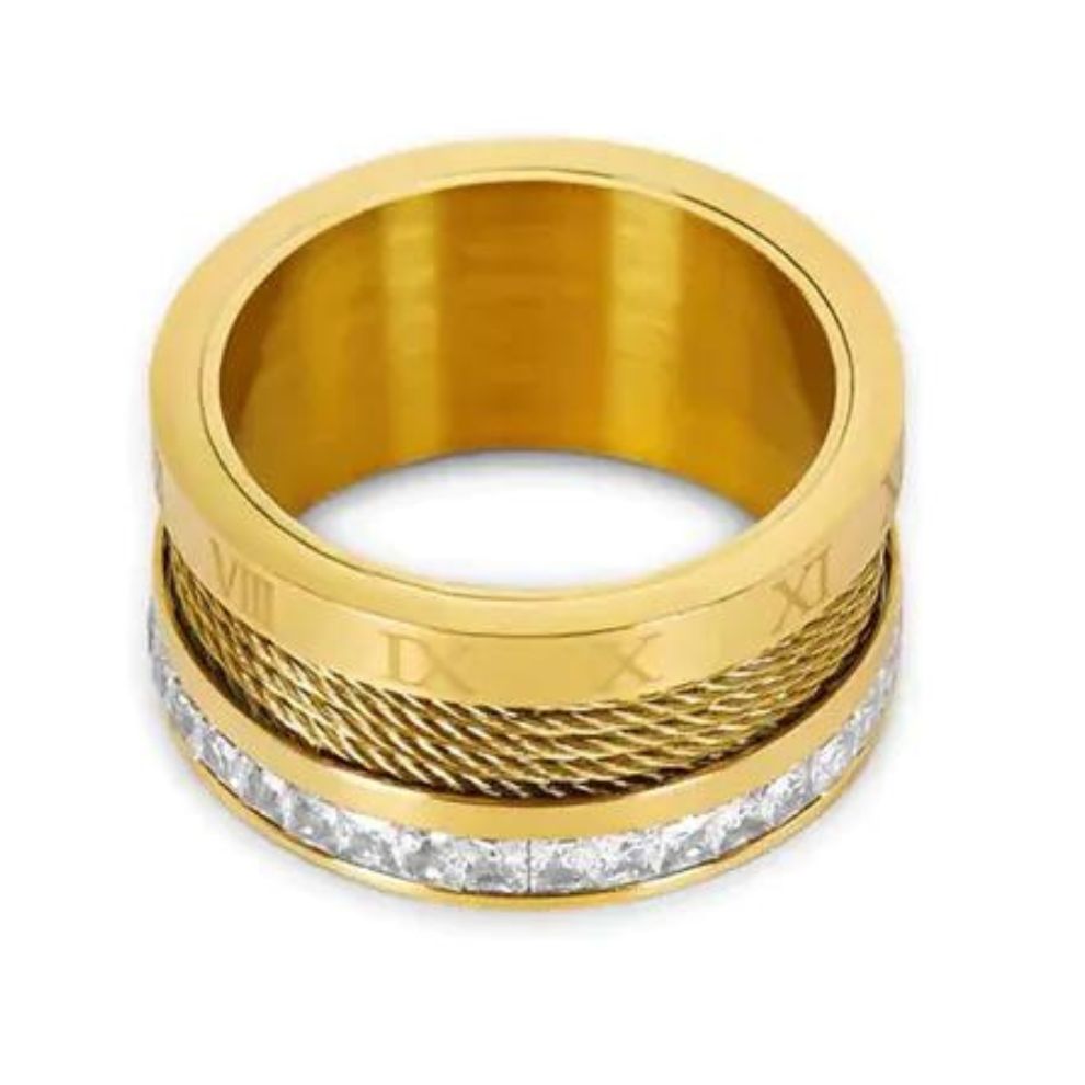 Design-sem-nome-56.jpg Anel Grandeur Cristais Banhado em Ouro 18k - Imagem 1