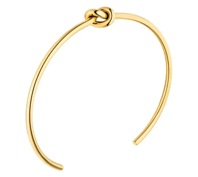 Macompanha-pulseira-feminina-de-a-o-inoxid-vel-bracelete-de-bexiga-com-n-joia-da-moda.jpg_640x640.jpg_ Bracelete com Nó Central Banhado em Ouro 18k - Imagem 1