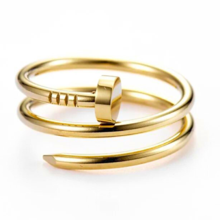 Anel Lumière Banhado em Ouro 18k