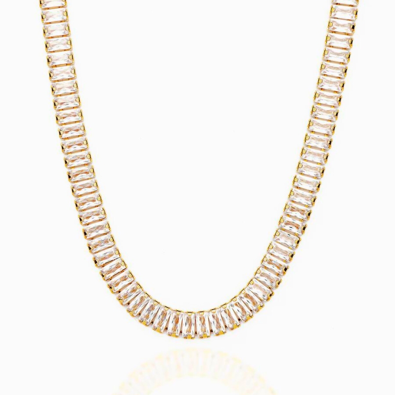 Design sem nome - 2024-08-26T183933.492 Colar Riviera Santorini Banhado em Ouro 18k - Imagem 1