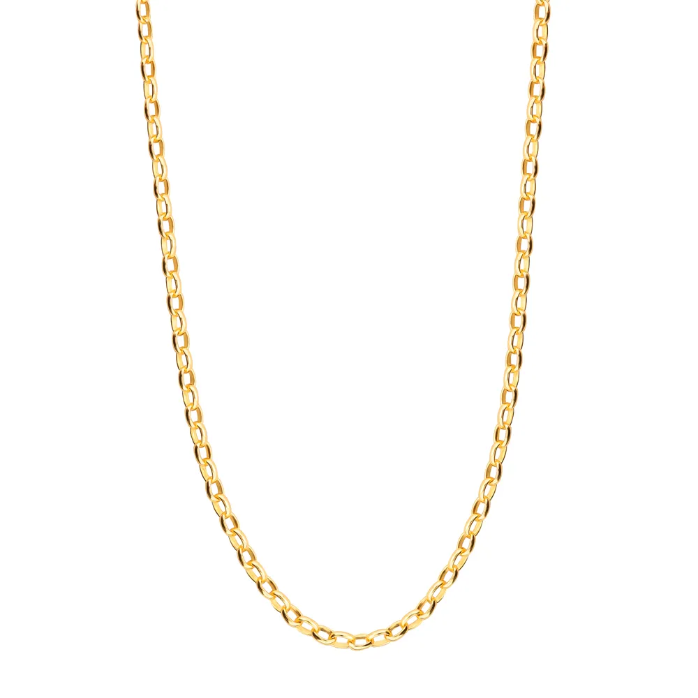 CL00001964 Colar Elos Portugueses Júlia Banhado em Ouro 18k - Imagem 1