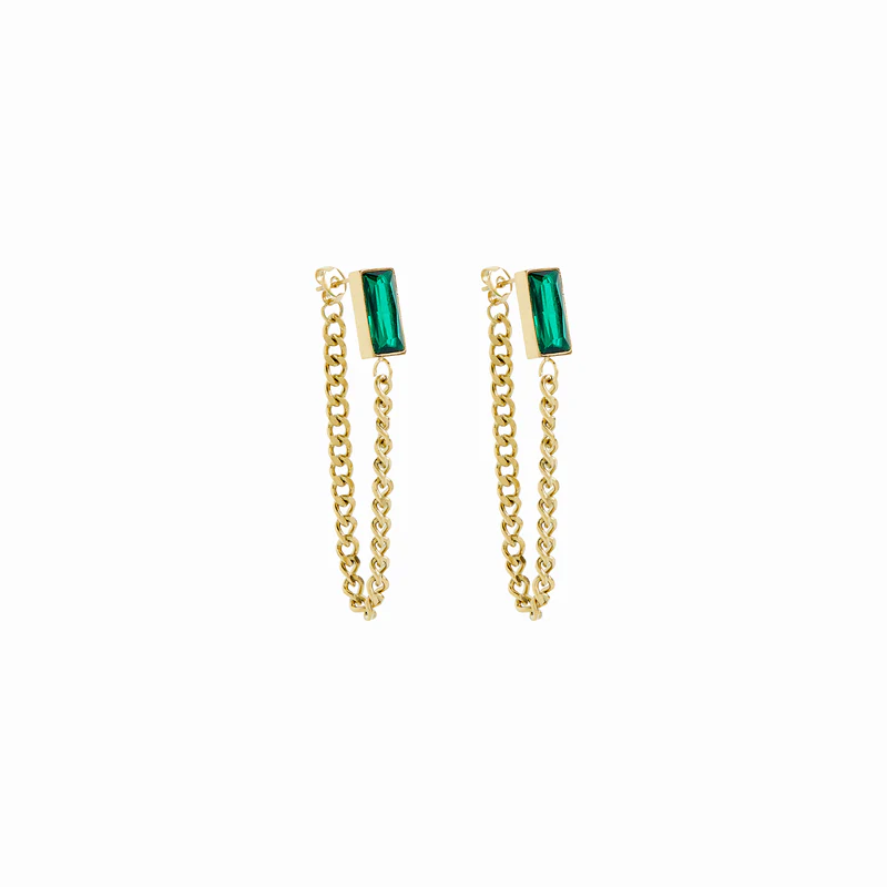 143321_Dovy_Kairys3892_800x Brincos Esmeralda Banhado em Ouro 18k - Imagem 1