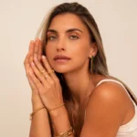 Brincos Esmeralda Banhado em Ouro 18k - Imagem 4