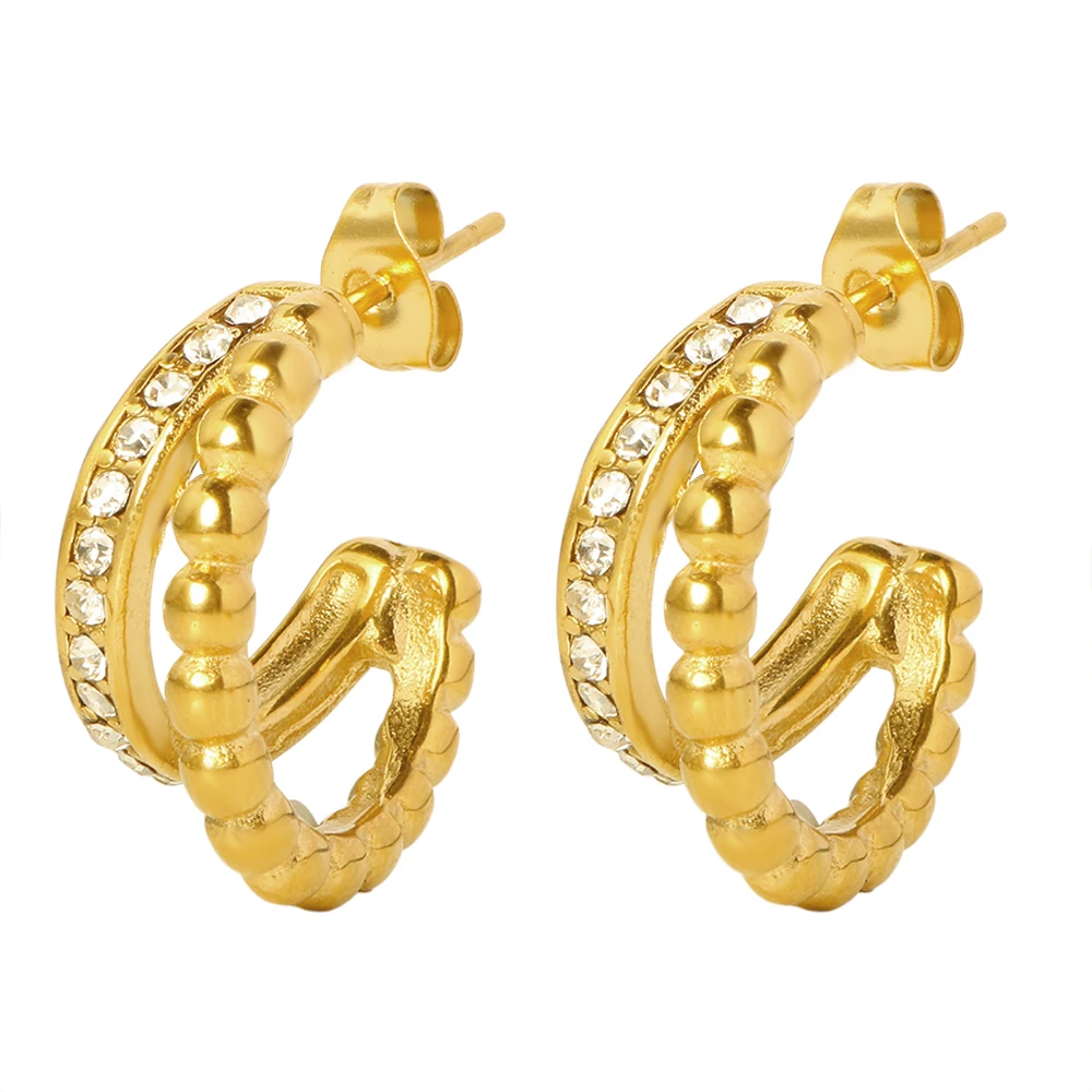 S1360f2b99f234b09b9f06d954ea7b02dp-3.webp Brinco Lumi Duo Banhado em Ouro 18k - Imagem 1