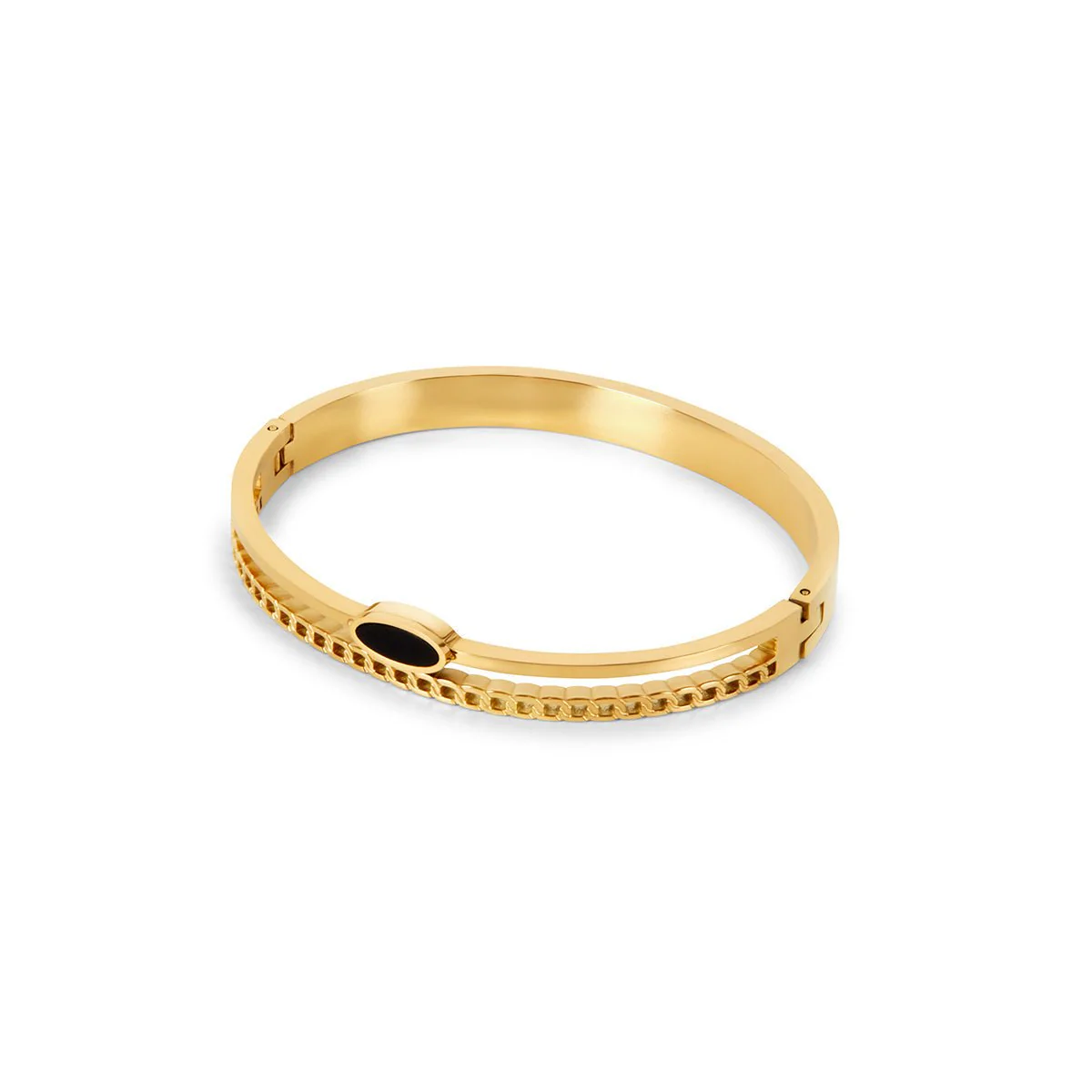 bracelete-camadas-onix-banhado-em-ouro-18k-384762_1200x Bracelete Essência Noturna Banhado em Ouro 18k - Imagem 1