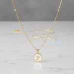 Colar Inicial Madrepérola Banhado em Ouro 18k - Imagem 4